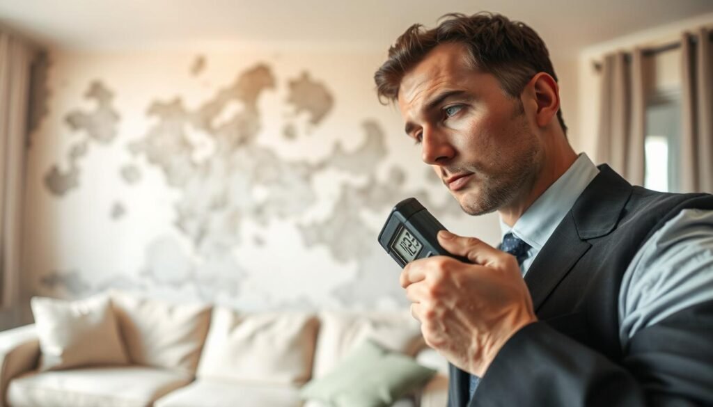 فحص العفن داخل المنزل فحص العفن داخل المنزل